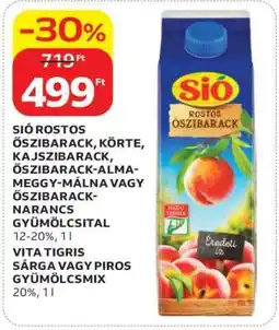 Auchan SIÓ Rostos őszibarack ajánlat