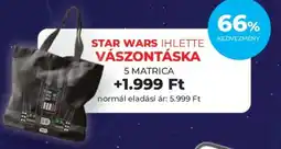 Auchan STAR WARS IHLETTE VÁSZONTÁSKA ajánlat