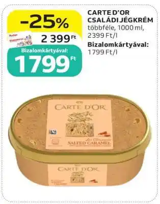 Auchan CARTE D’OR CSALÁDI JÉGKRÉM ajánlat