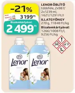 Auchan LENOR Öblítő ajánlat