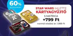 Auchan STAR WARS IHLETTE KÁRTYAGYŰJTŐ ajánlat