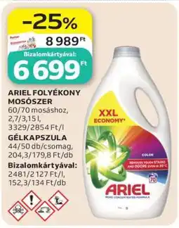 Auchan ARIEL Folyékony mosószer ajánlat