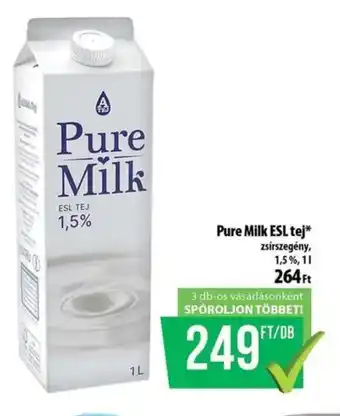 Pure Milk esl tej