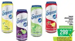 Coop Soproni alkoholmentes sörital ajánlat