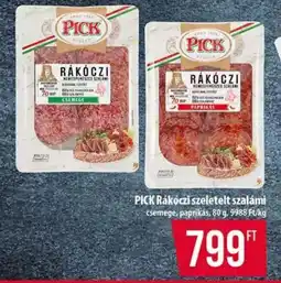Coop Pick Rákóczi szeletelt szalámi ajánlat