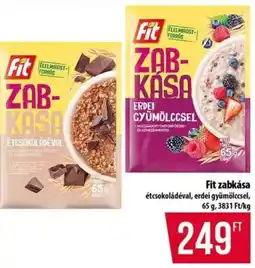 Coop Fit zabkása ajánlat