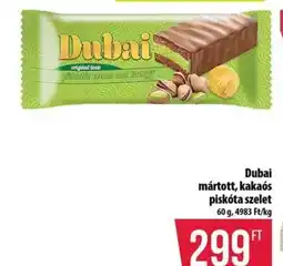 Coop Dubai mártott, kakaós piskóta szelet ajánlat