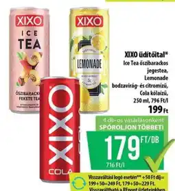 Coop Xixo üdítőital ajánlat