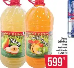 Coop Soma üdítőital ajánlat