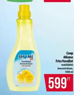 Coop Coop 4Home Friss fuvallat textilöblítő ajánlat