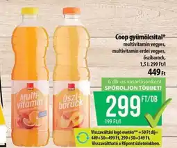 Coop Coop gyümölcsital ajánlat