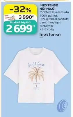 Auchan INEXTENSO Női Póló ajánlat