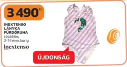Auchan INEXTENSO LÁNYKA FÜRDŐRUHA ajánlat