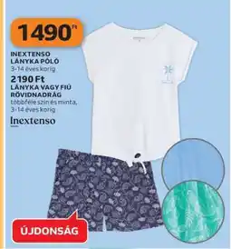Auchan INEXTENSO LÁNYKA PÓLÓ ajánlat