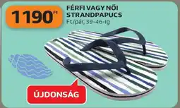Auchan FÉRFI VAGY NŐI STRANDPAPUCS ajánlat