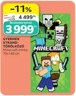 Auchan Gyermek strandtörölköző ajánlat