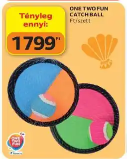 Auchan ONE TWO FUN CATCH BALL ajánlat