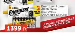 PRIVÁT Energizer Power Alkáli elem ajánlat