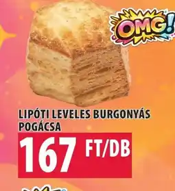 Coop Lipóti Leveles Burgonyás Pogácsa ajánlat