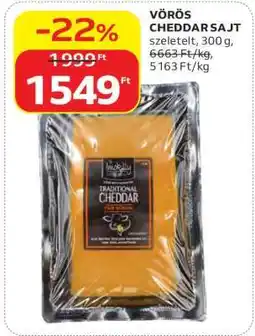 Auchan VÖRÖS CHEDDAR SAJT ajánlat