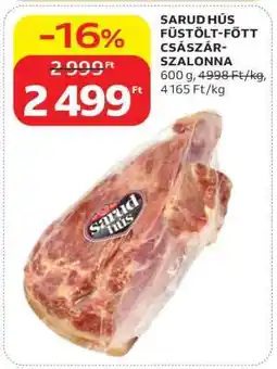 Auchan SARUD HÚS FÜSTÖLT, FŐTT CSÁSZÁR-SZALONNA ajánlat