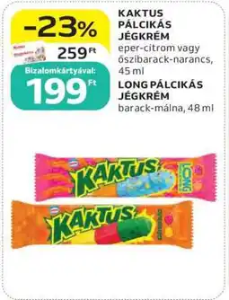 Auchan Kaktus Pálcikás Jégkrém ajánlat
