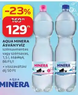 Auchan Aqua Minera Ásványvíz ajánlat