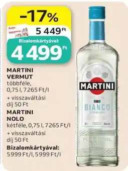 Auchan Martini Vermut ajánlat