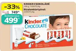 Auchan KINDER Csokoládé ajánlat