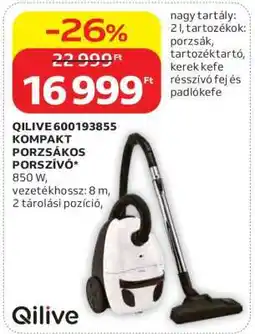 Auchan QILIVE 600193855 KOMPAKT PORSZÍVÓ ajánlat