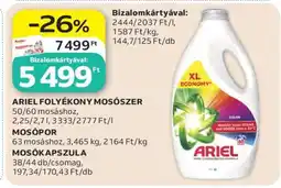 Auchan ARIEL Folyékony mosószer ajánlat