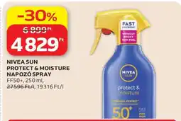 Auchan Nivea Sun Protect & Moisture napozó spray ajánlat
