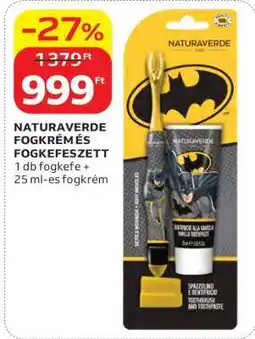 Auchan NATURAVERDE FOGKRÉM ÉS FOGKEFESZETT ajánlat