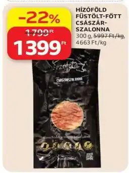 Auchan Hízófölt Füstölt-Főtt Császár-Szalonna ajánlat
