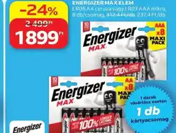 Auchan Energizer Max elem ajánlat