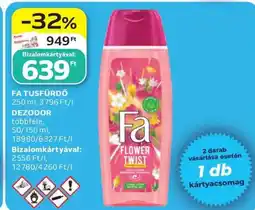 Auchan Fa tusfürdő vagy dezodor ajánlat