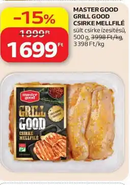 Auchan Master Good Grill Good csirke mellfilé ajánlat