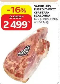 Auchan Sarud Hús füstölt-főtt császárszalonna ajánlat