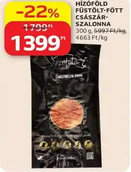 Auchan Hízóföld füstölt-főtt császárszalonna ajánlat