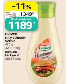 Auchan Univer hamburger-szósz ajánlat
