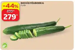 Auchan BIO kígyóuborka ajánlat