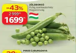 Auchan Zöldborsó ajánlat