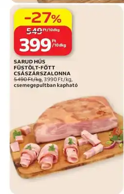 Auchan Sarud hús füstölt-főtt császárszalonna ajánlat
