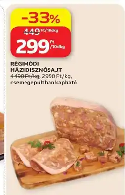 Auchan Régimódi házi disznósajt ajánlat