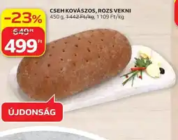 Auchan Cseh kovászos, rozs vekni ajánlat