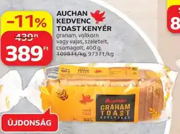 Auchan Auchan kedvenc toast kenyér ajánlat