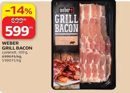 Auchan Weber grill bacon ajánlat