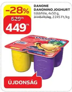 Auchan Danone Danonino Joghurt ajánlat