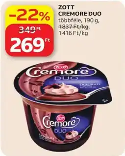 Auchan Zott Cremore Duo ajánlat
