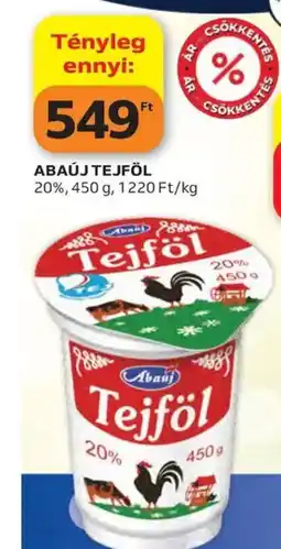 Auchan Abaúj Tejföl ajánlat